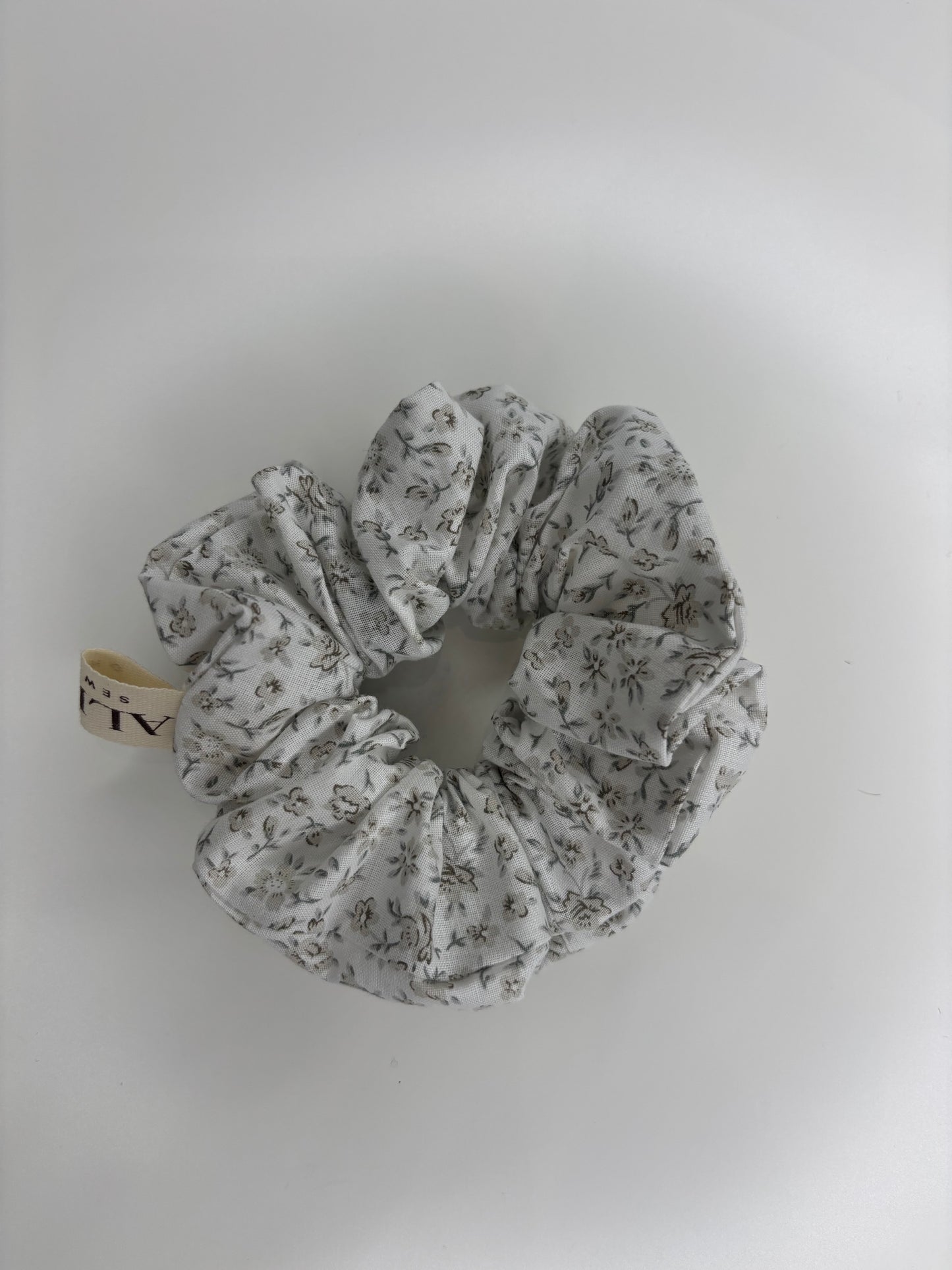 SCRUNCHIES MICRO FIORELLINI VERDI