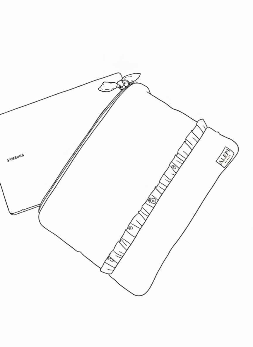 Custodia laptop personalizzata su misura – case pc portatile imbottito